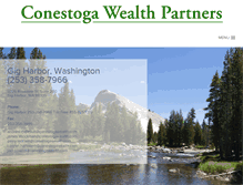 Tablet Screenshot of conestogawealth.com